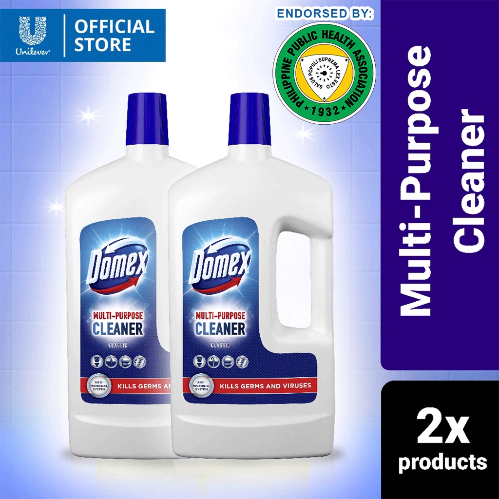 Domex MultiPurpose Cleaner Classic 1L Bottle 2x Shopee Philippines
