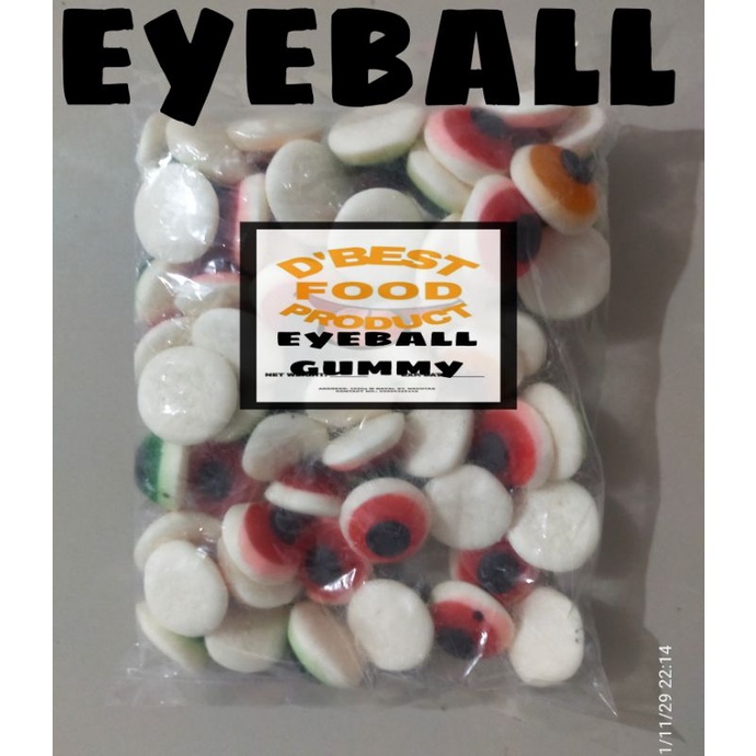 eyeball ( gummies eye ball ) gummy candy 450 grams for sale Shopee