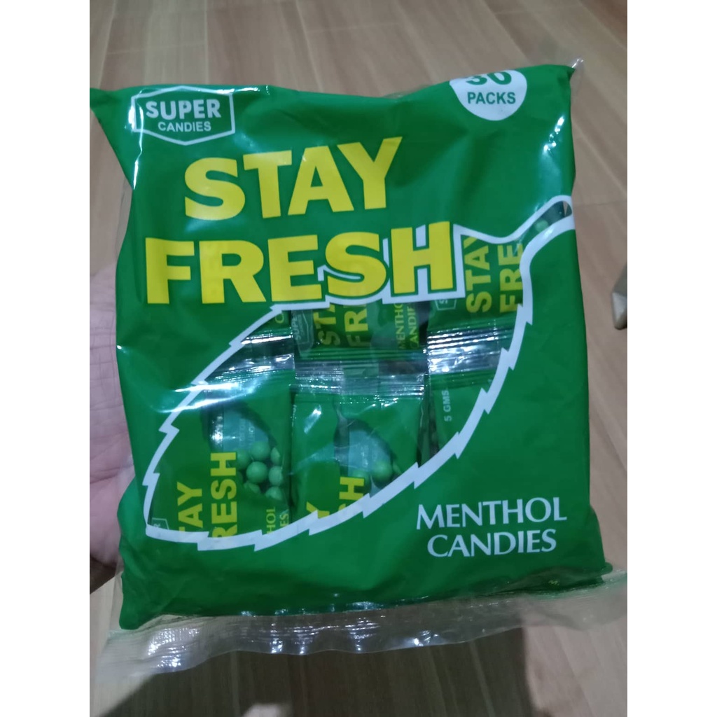 Stay Fresh Menthol Candies 30 pcs per pack Shopee Philippines