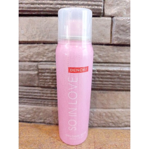 Bench So In Love Pink Body Spray Shopee Philippines