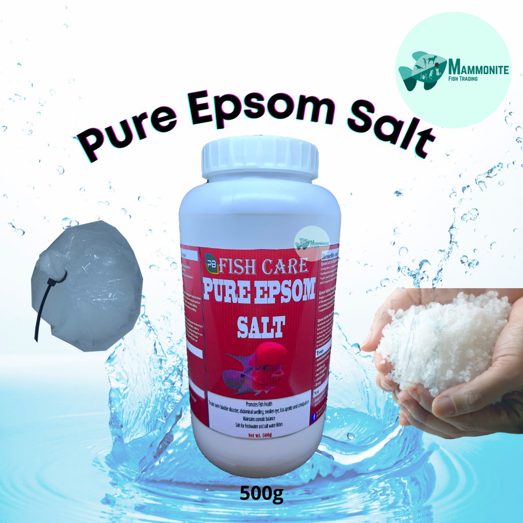 Fish Care Pure Epsom Salt 500 Grams Shopee Philippines
