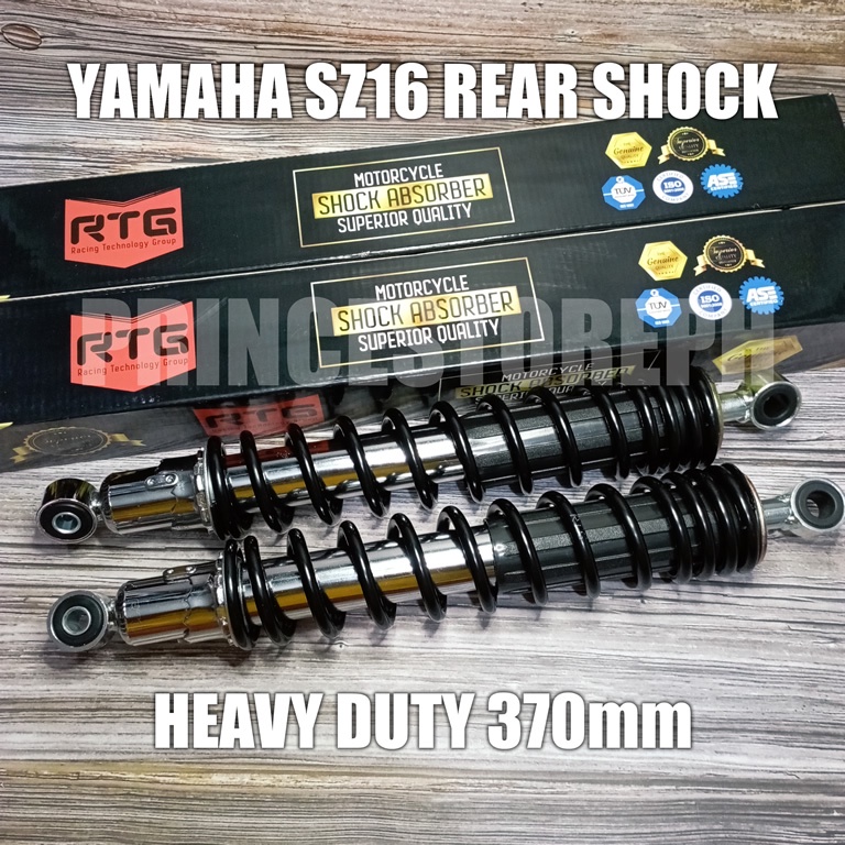 YAMAHA SZ16 REAR SHOCK 370mm HEAVY DUTY Shopee Philippines