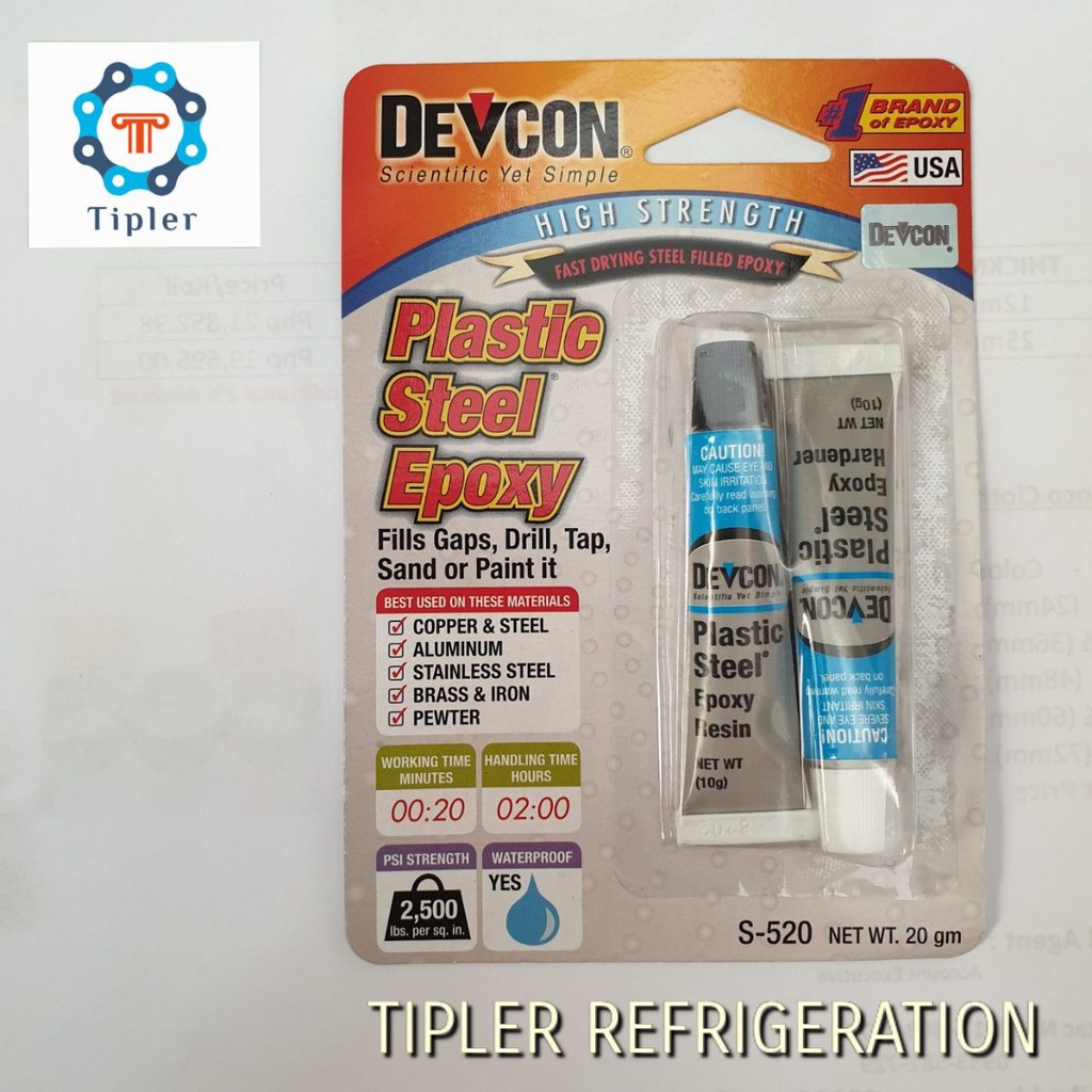 Devcon Plastic Steel Epoxy Shopee Philippines