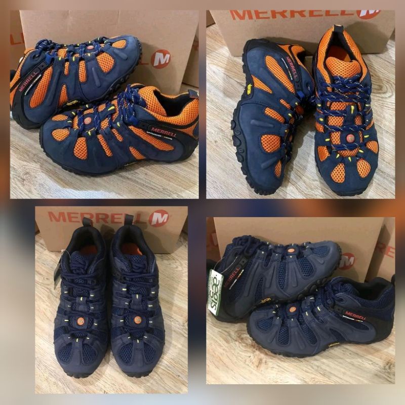 hiking merrellshoes men outdoor navyblue prime USA merrell Shopee