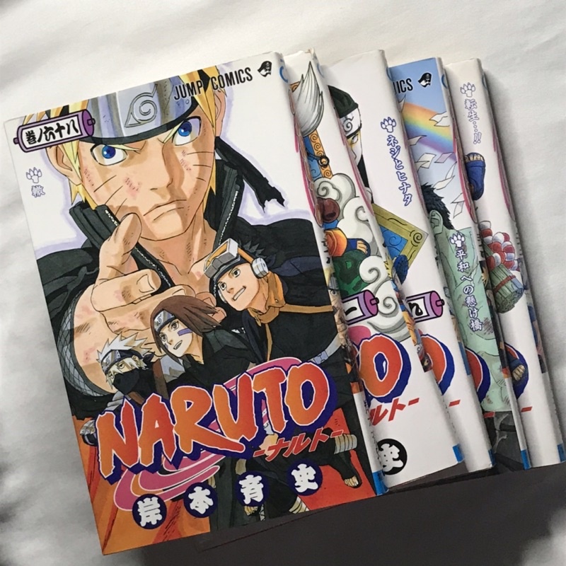 Naruto Manga(JAPANESE_RAW/UNTRANSLATED) Shopee Philippines