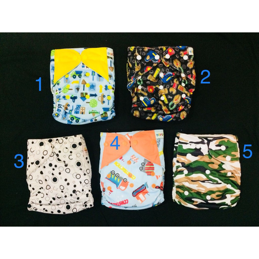 Cloth Diapers Baby Grow / Wash Diapers Use Shopee Philippines