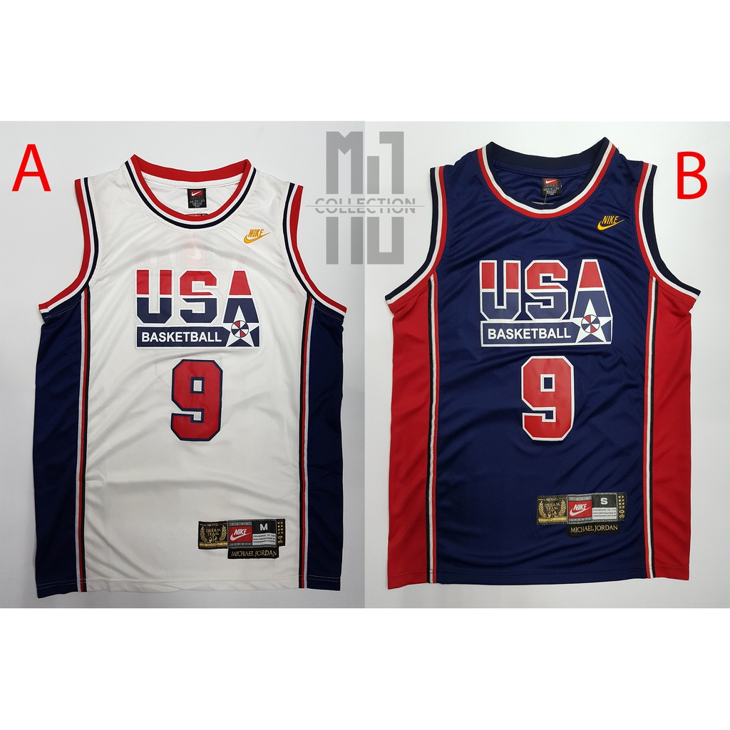 Michael Jordan USA Jersey NBA Basketball Jersey Shopee Philippines