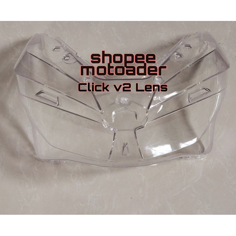 Honda Click 125i/150i V2 Headlight Lens(rinj brand) lens click v2