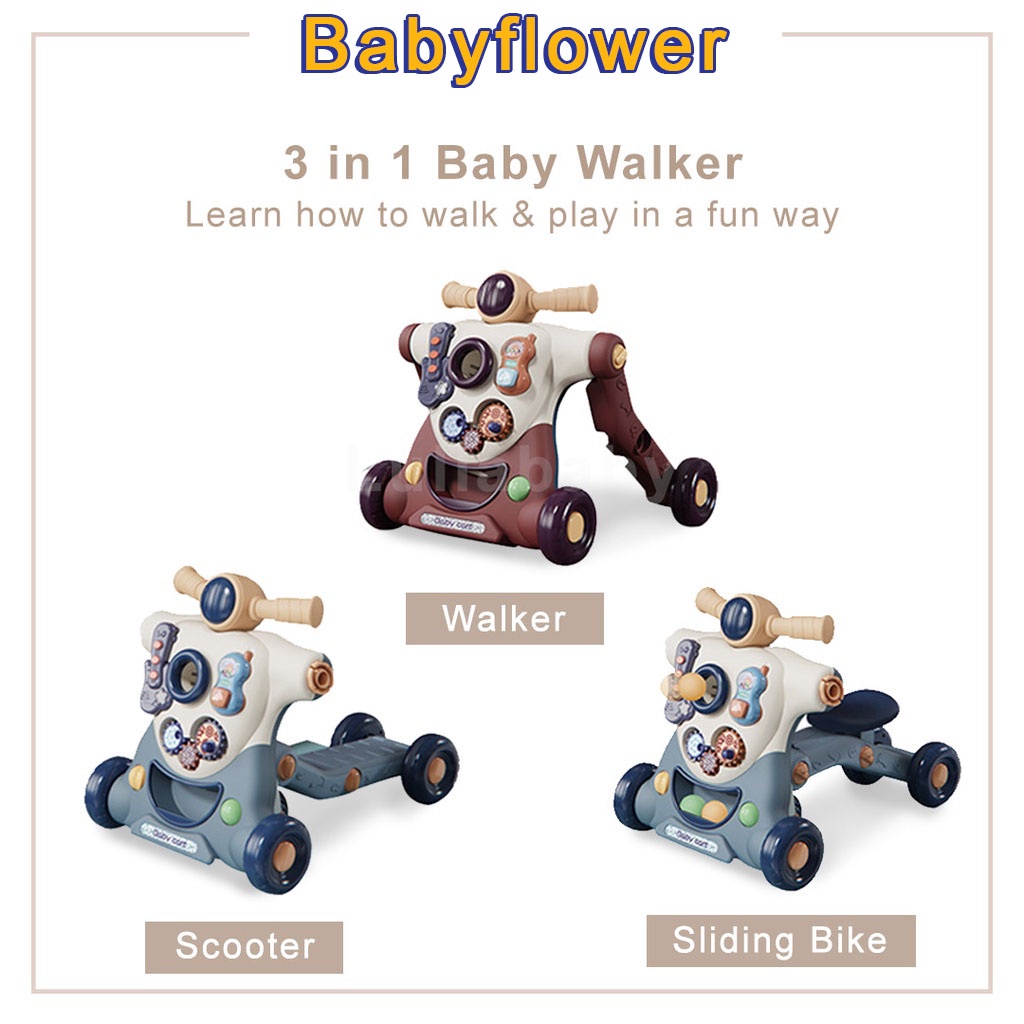 Musical Baby Walker Baby Walkers Learning Walker Baby Push Walker Music