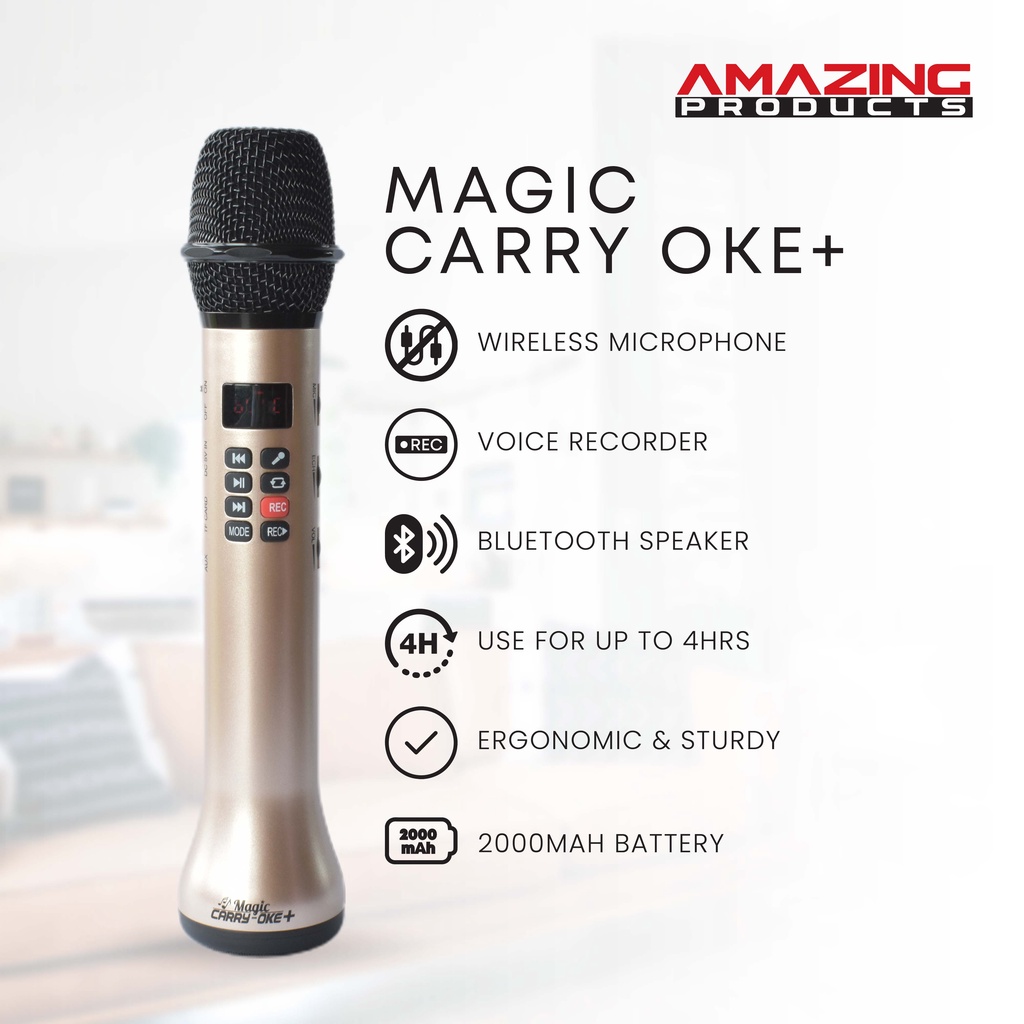 Magic Carry Oke+ Portable Karaoke Shopee Philippines