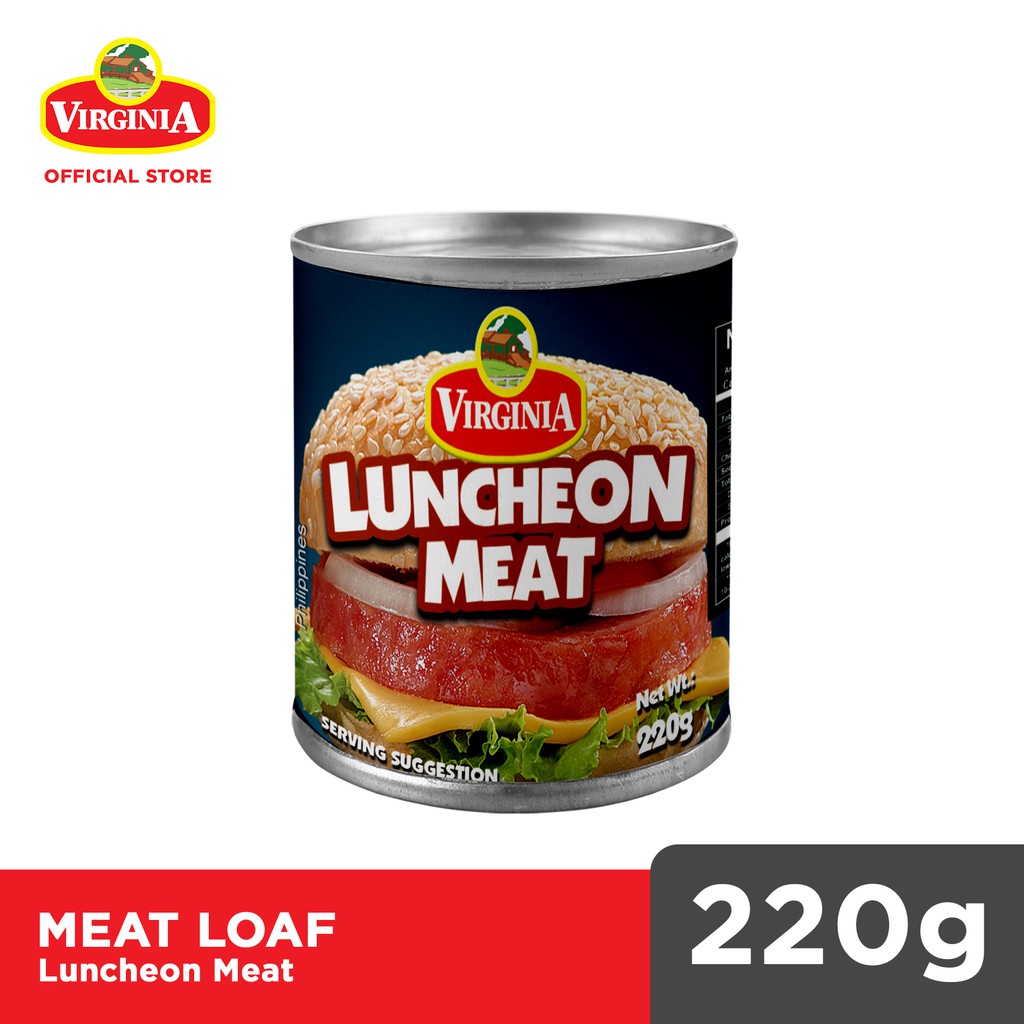Virginia Luncheon Meat 220g Shopee Philippines