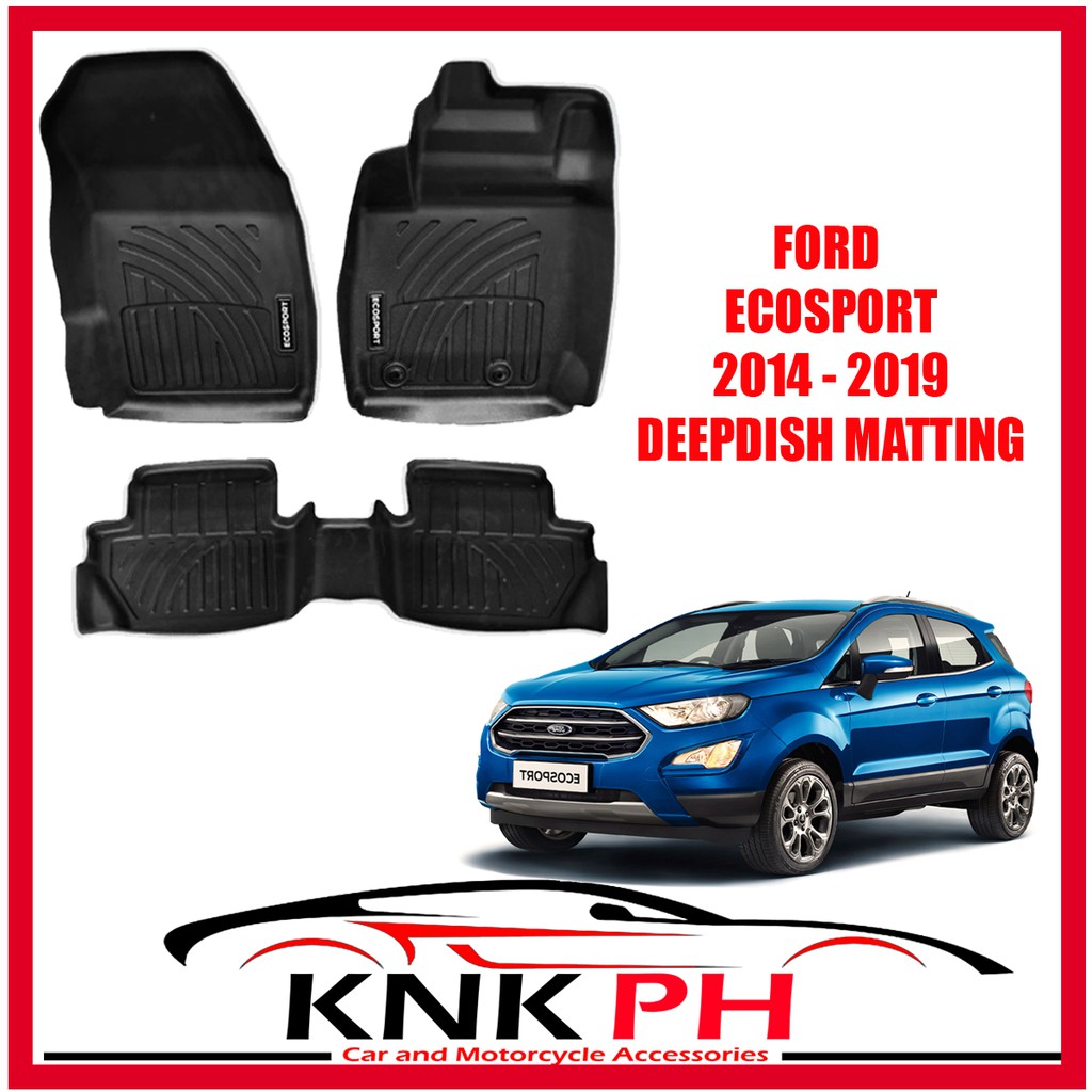 Ford Ecosport 20142019 OEM Deep Dish Matting Floor Line Mat