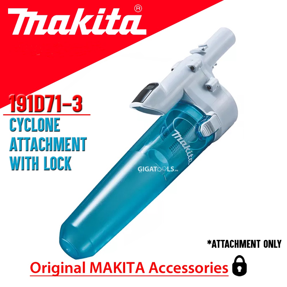 Makita 191D713 White Vacuum Cyclone Attachment with Lock for CL280FD