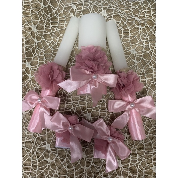Customized Color Wedding Candle Set Shopee Philippines