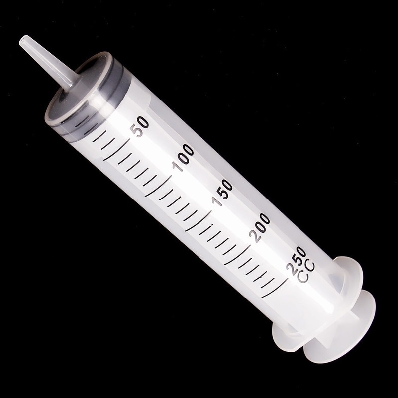syringe 500 ml Large Capacity Syringe Reusable Pump Measuring With 1m