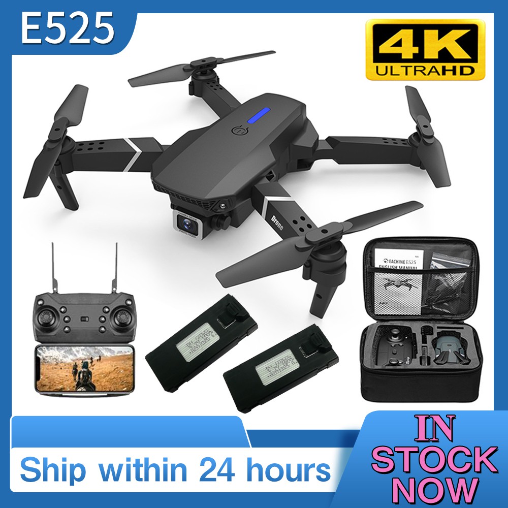 Drone with Camera, E525 Drone with Camera 4K Drone Dual Camera WiFi FPV Drone Shopee Philippines