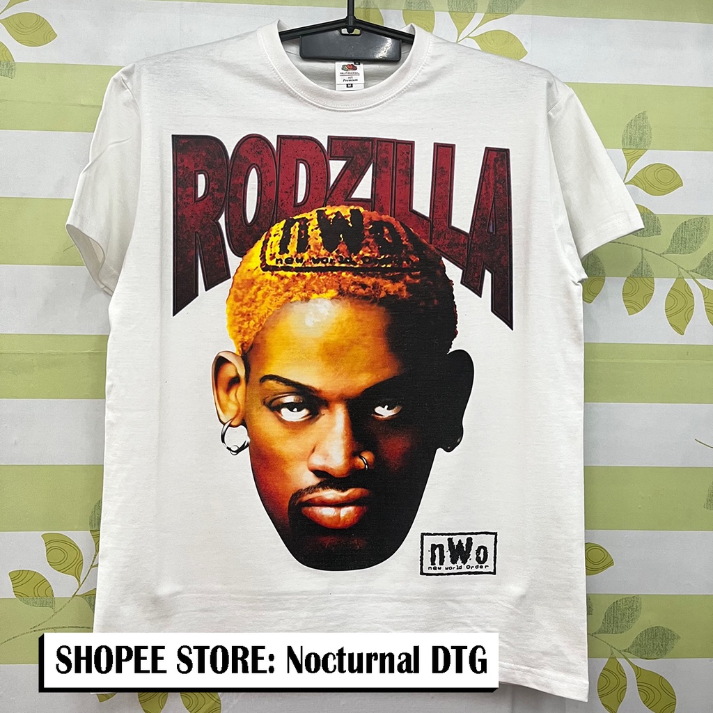 DENNIS RODMAN NWO SHIRT DTG PRINT ( B052 ) Shopee Philippines