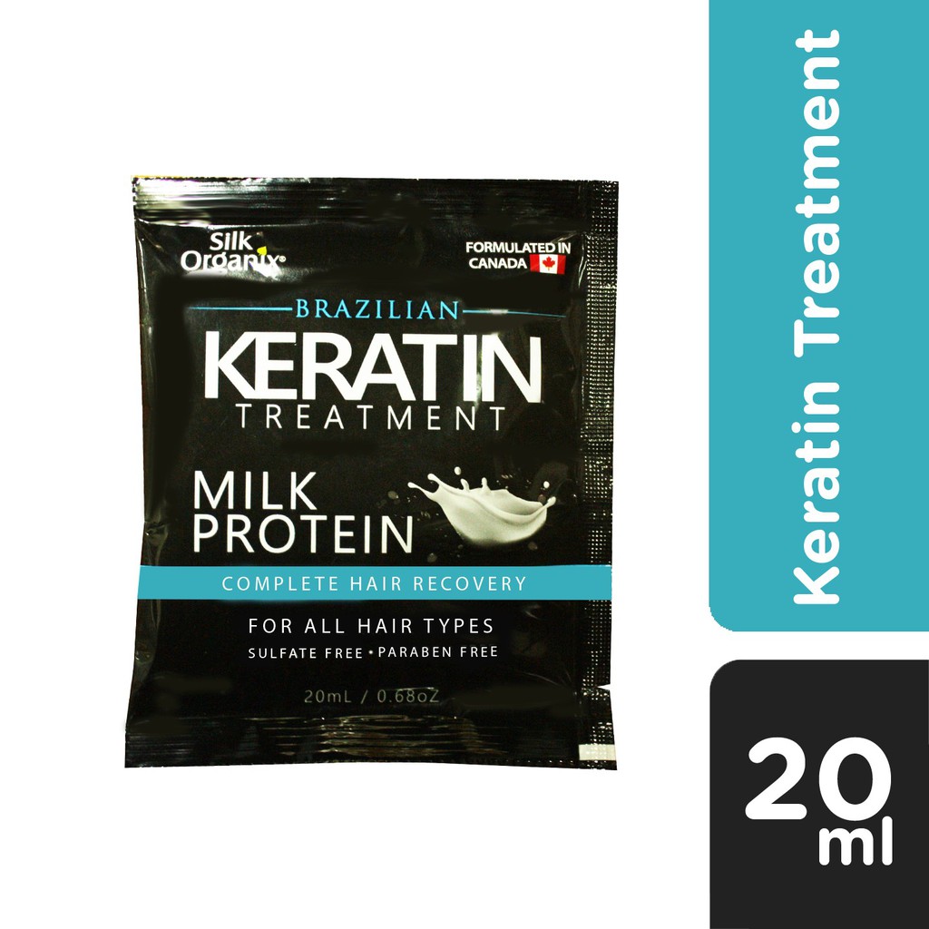 Silk Organix Brazilian Keratin Treatment Milk Protein B1T1 Shopee