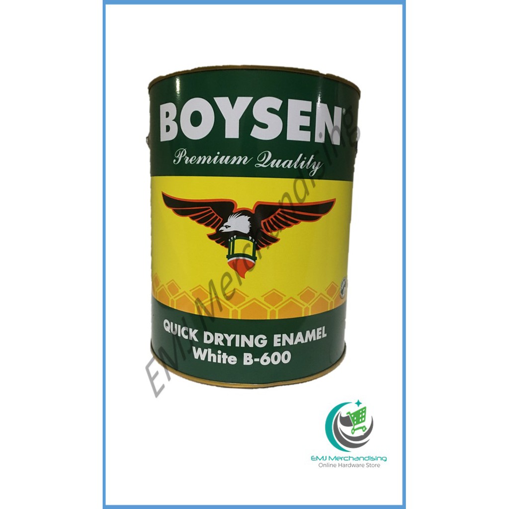 Boysen Quick Dry Enamel White In Gallon Shopee Philippines