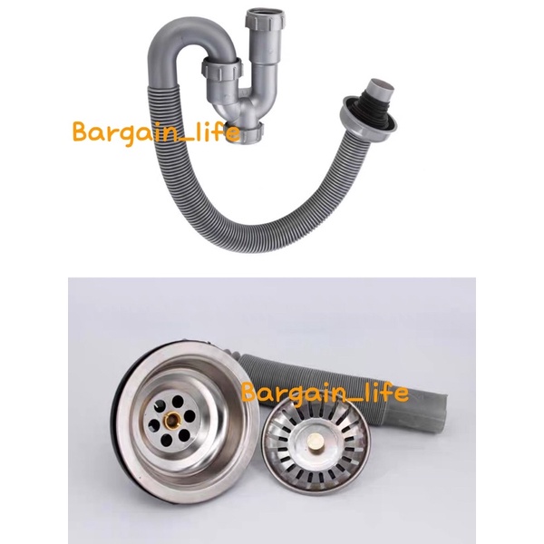 Sink Fitting lavatory/Lababo Flexible Ptrap/ Flexible Hose Ptrap / PVC