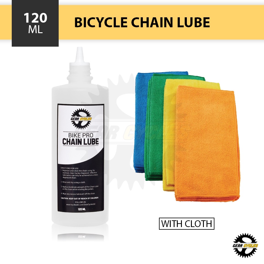 Gear Cycles Bike Pro Chain Lube 120ml Oil Gear Lubricant Mountain Road