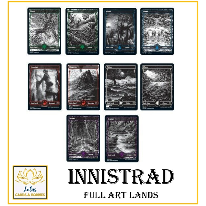 Magic the Gathering Innistrad Midnight Hunt and Crimson Vow Full Art