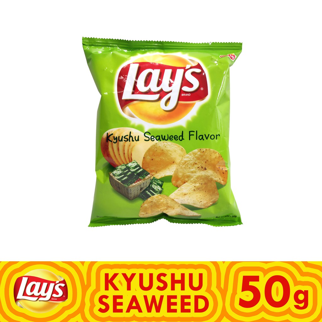 Lays Seaweed Potato Chips 50g Shopee Philippines