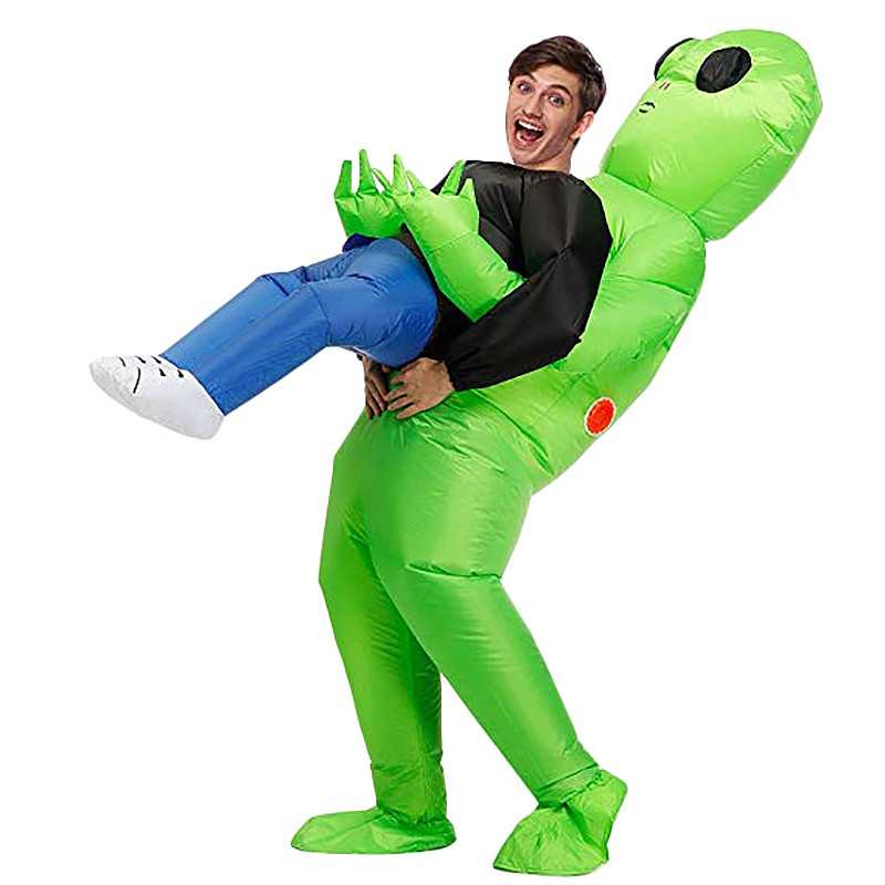 Alien Inflatable Costumes Fancy Halloween Cosplay Fantasy Costume for