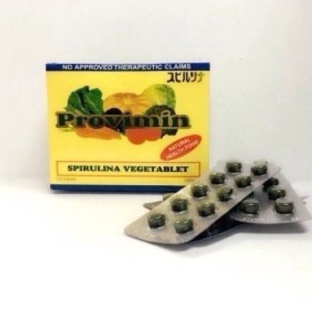 Provimin Spirulina Vegetablet 200mg by 150s Shopee Philippines