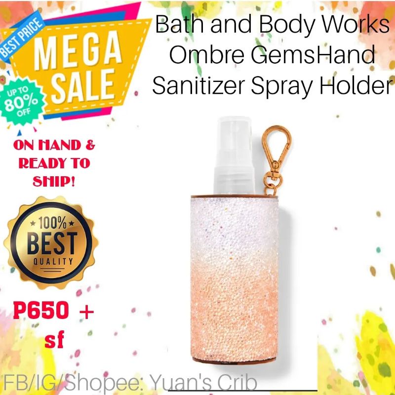 Bath and Body Works Hand Sanitizer Spray Holder Shopee Philippines