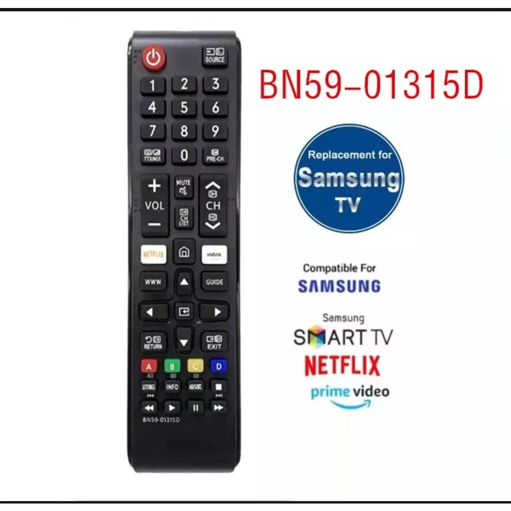 SAMSUNG 4K Smart TV BN5901315D Remote Control BN5901315D