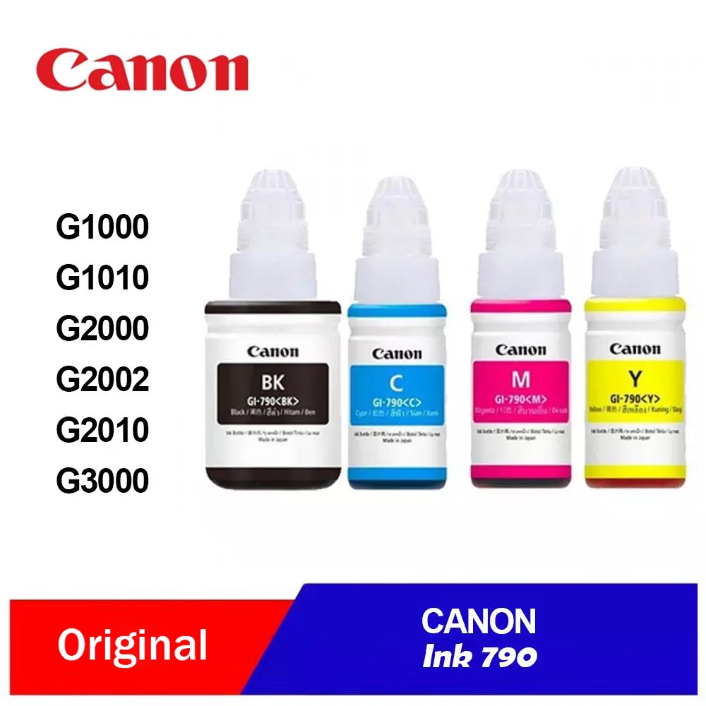 Original Genuine Canon GI790 Canon printer in G1010 / G2010 / G3010