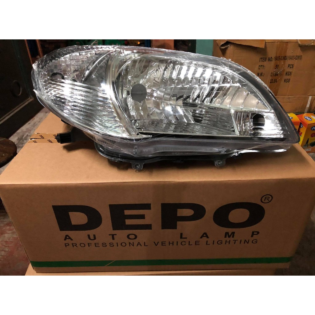 Depo Headlight for Toyota Vios 20042006 Shopee Philippines