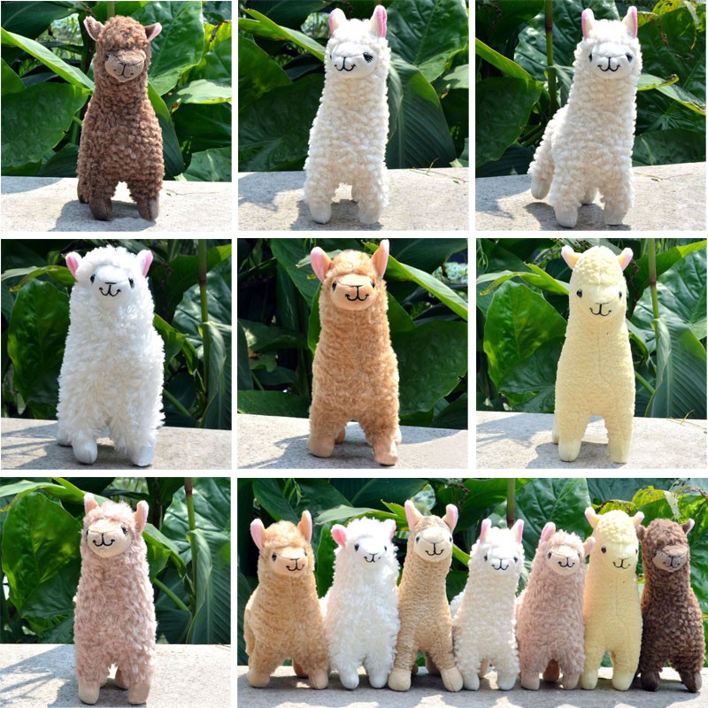 Cute Alpaca Plush Toy Alpacas Doll Stuffed Animal Kids Gift Shopee