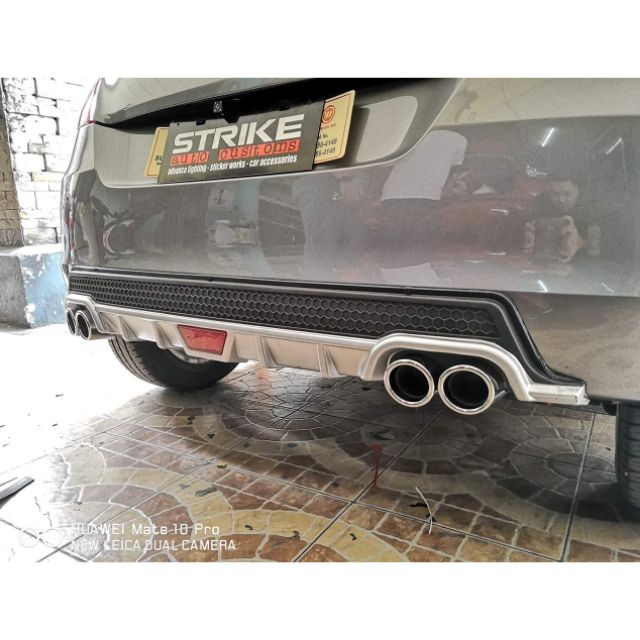Rear Bumper Diffuser for Suzuki Swift Shopee Philippines