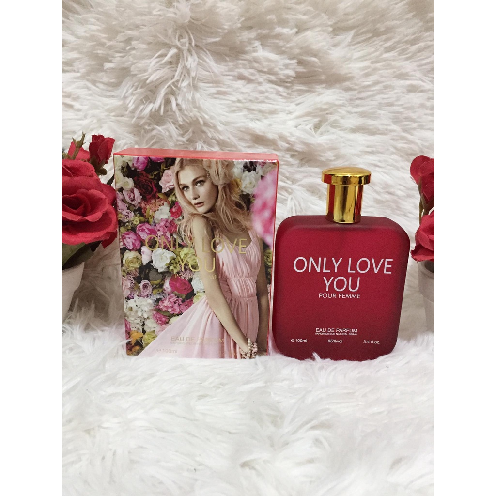 100ML/ONLY LOVE YOU FRAGRANCE PERFUME SPRAY Shopee Philippines