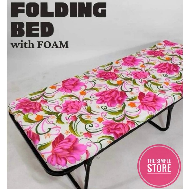Folding Bed With Foam Shopee Philippines