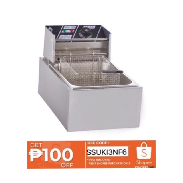 WJF ProfessionalStyle Electric Deep Fryer Shopee Philippines