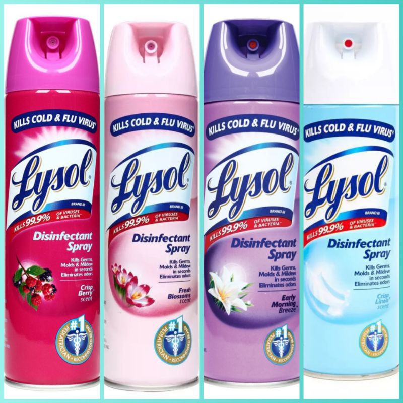 SALE! LYSOL Disinfectant Spray 510g/340g/170g Shopee Philippines