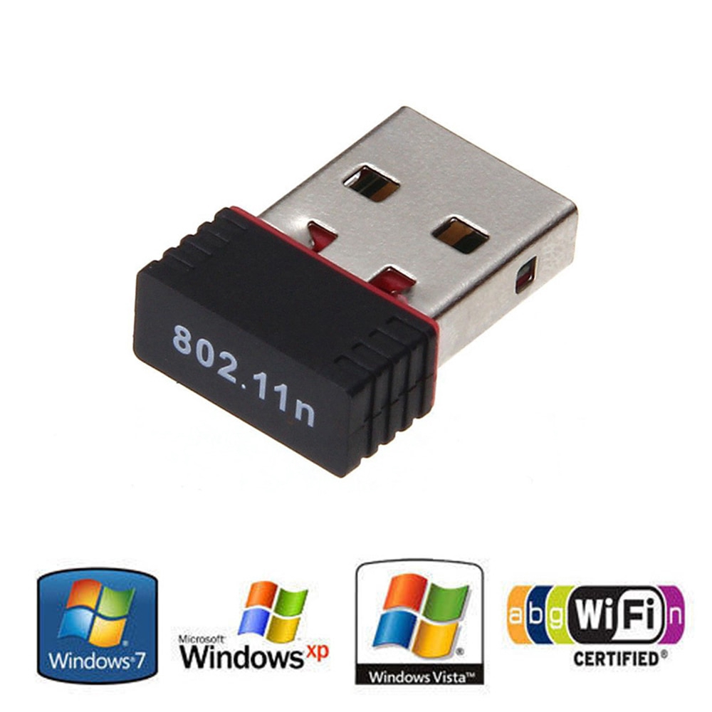 【Ready stock】 Wireless Mini Network Card USB Wifi Adapter Receiver