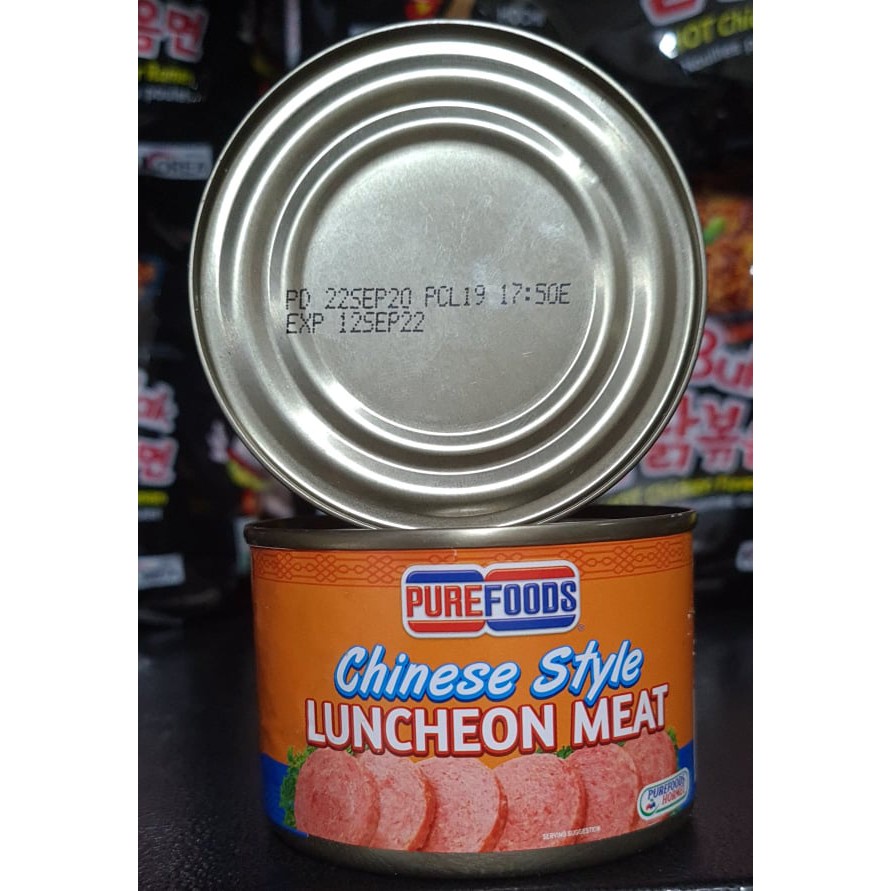 PUREFOODS LUNCHEON MEAT CHINESE STYLE 165g Shopee Philippines