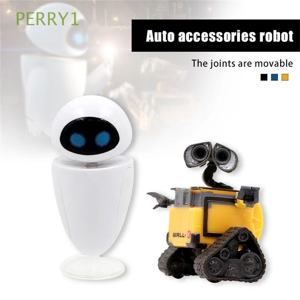 PERRY1 Cute EVA Wali Cartoon Robot Doll Walle Figure Movie Car