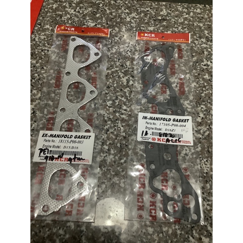 Intake and exhaust Manifold gasket Civic 1996-2000 | Shopee Philippines