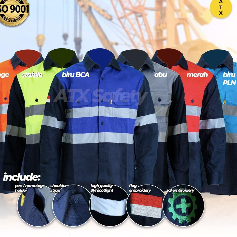 Quality! Wearpack Safety Long Sleeve Work Clothes ATX Brand Combination