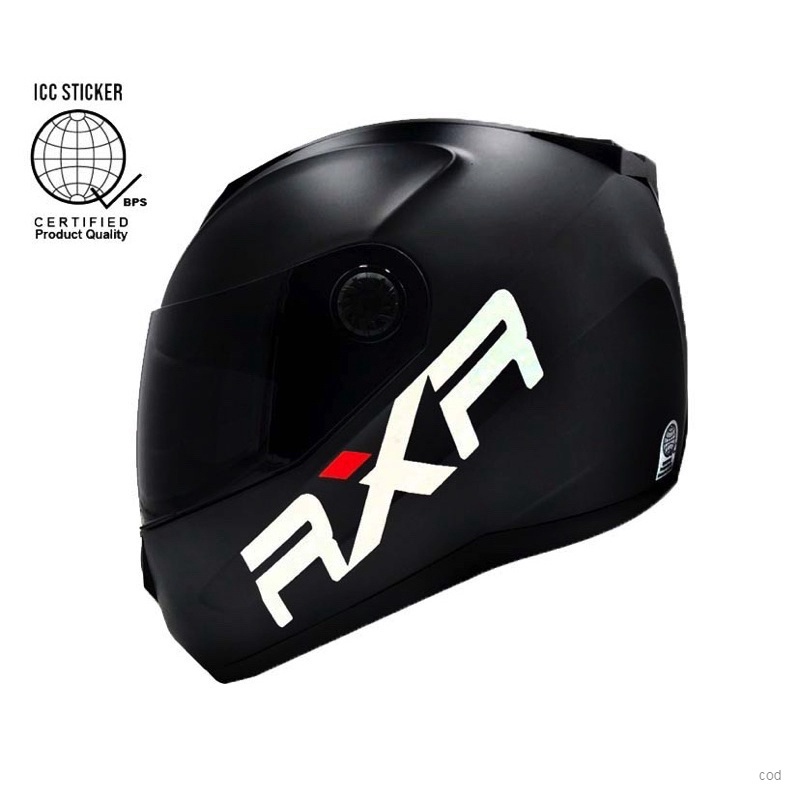 evo helmet full facevisor [HSKAI] RXR K6912 Matte Black Motorcycle