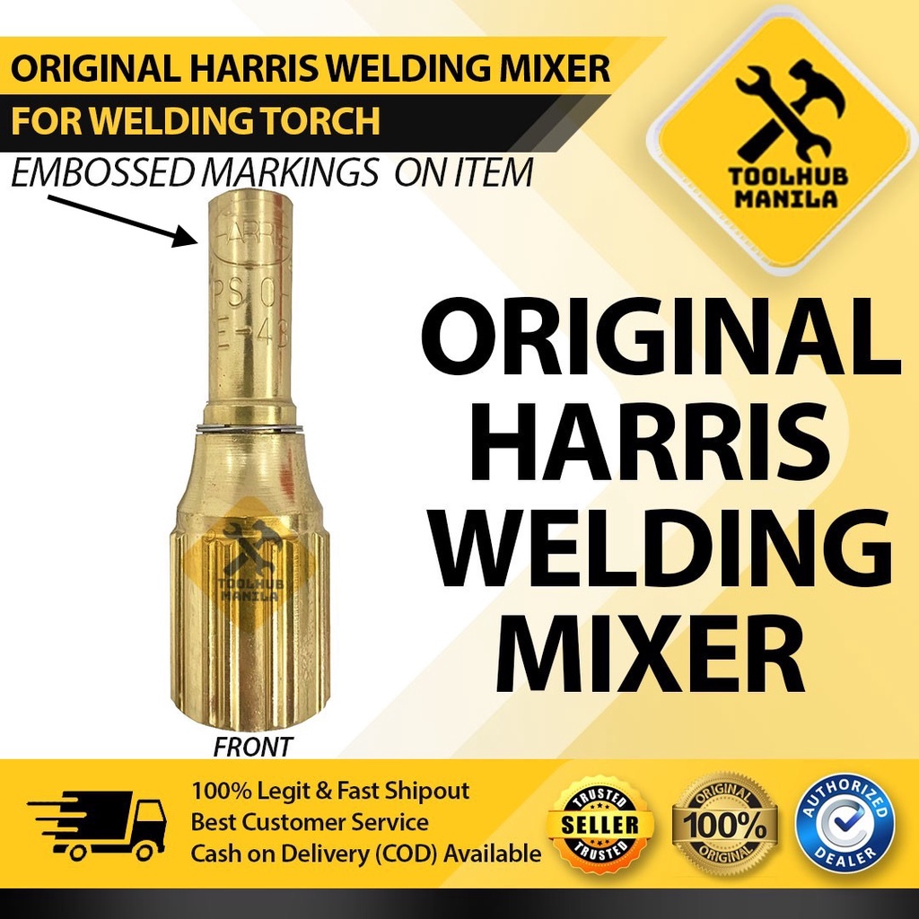 100 ORIGINAL Harris Welding Mixer E43 Mixer (Embossed) Shopee