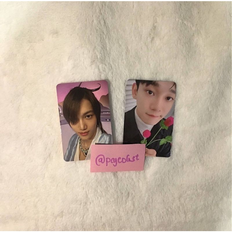Exo Official Photocards ( Unsealed Kai Peaches, Dear my dear PC