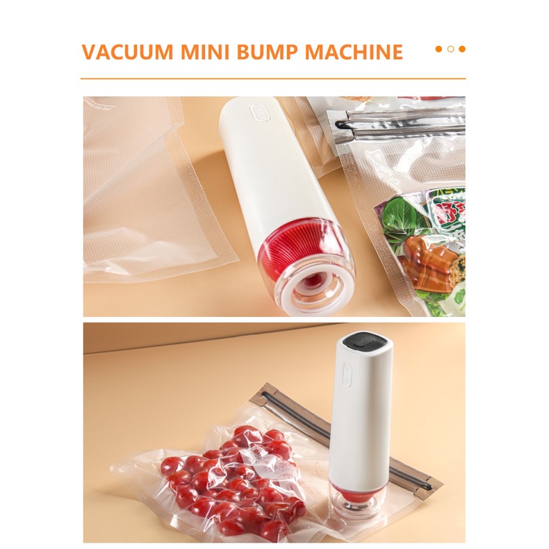 Vacuum Mini Sealer Handle Bump with Box together Package / Fresh you