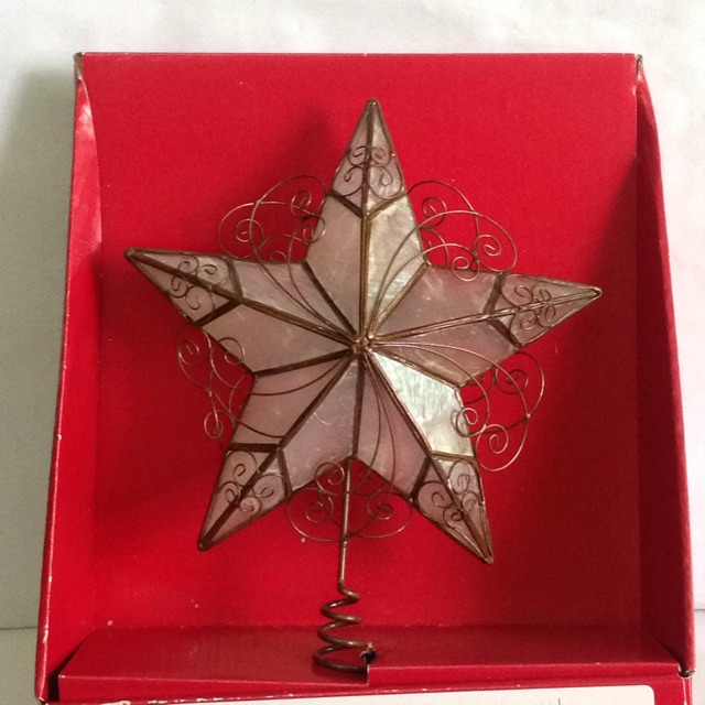 Capiz Tree Topper Shopee Philippines