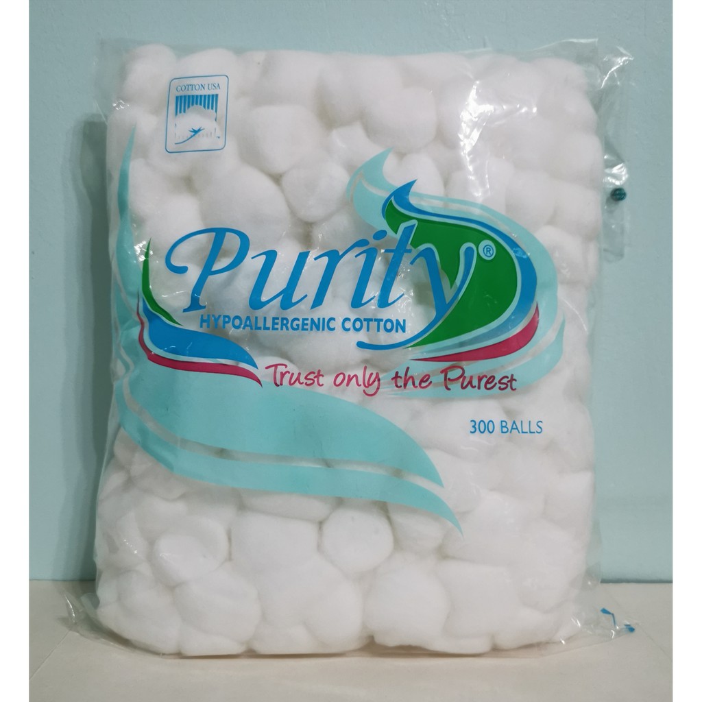 Purity Cotton Balls 300s Shopee Philippines